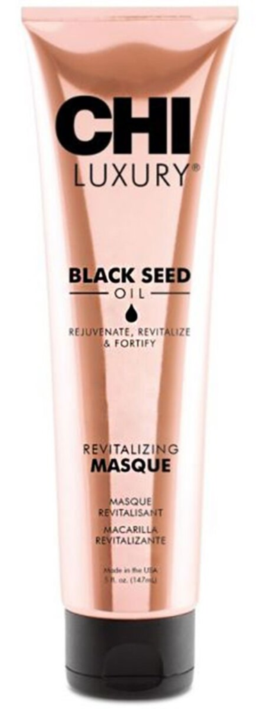 Маска CHI Luxury Black Seed Oil Revitalizing Masque для волосся зволожуюча з маслом чорного кмину, 148 мл