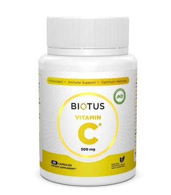 Вітамін С Biotus Vitamin C капсули по 500 мг №60