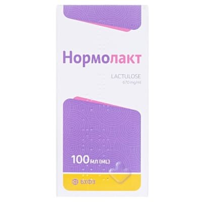 Нормолакт сироп 670 мг/мл по 100 мл у бан. (флак.)
