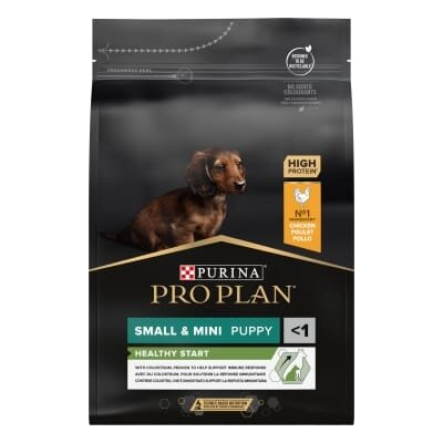 Корм сухий Purina Pro Plan Dog Small & Mini Puppy з куркою і рисом, 3 кг