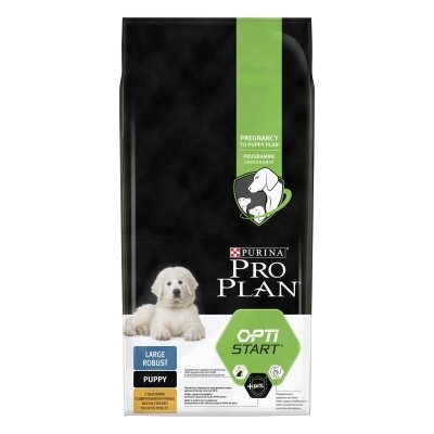 Корм сухий Purina Pro Plan Dog Large Puppy Robust з куркою і рисом, 12 кг