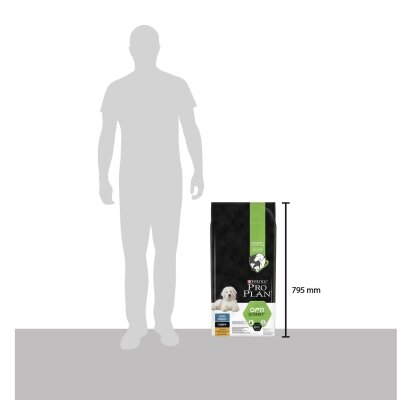 Корм сухий Purina Pro Plan Dog Large Puppy Robust з куркою і рисом, 12 кг