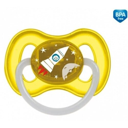 Пустушка латексна Canpol Babies 23/221 Space кругла 0-6 місяців, 1 шт