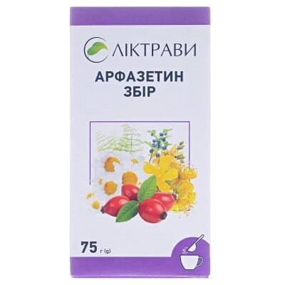 Арфазетин збір по 75 г у пач. з внут. пак.