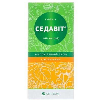 Седавіт розчин ор. по 100 мл у флак. (бан.)