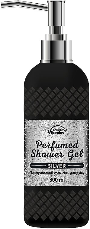 Крем-гель для душу Energy of Vitamins Perfumed Silver Парфумований, 300 мл