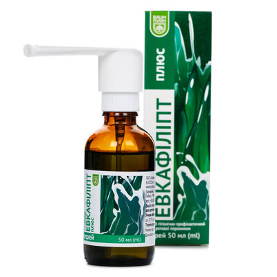 Евкафіліпт Плюс Baum Pharm спрей по 50 мл у флак.