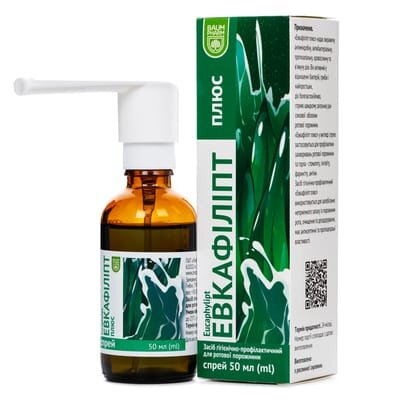 Евкафіліпт Плюс Baum Pharm спрей по 50 мл у флак.