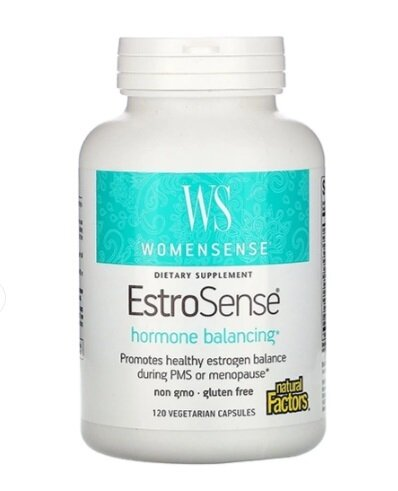 Гормональний баланс WomenSense EstroSense Hormone Balancing, для жінок, 120 капсул