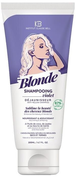 Шампунь для волосся Institut Claude Bell Blonde фіолетовий відтінок для світлого волосся, 200 мл