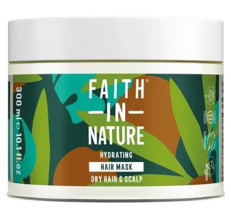 Маска для волосся Faith In Nature натуральна з кокосом та ши, 300 мл