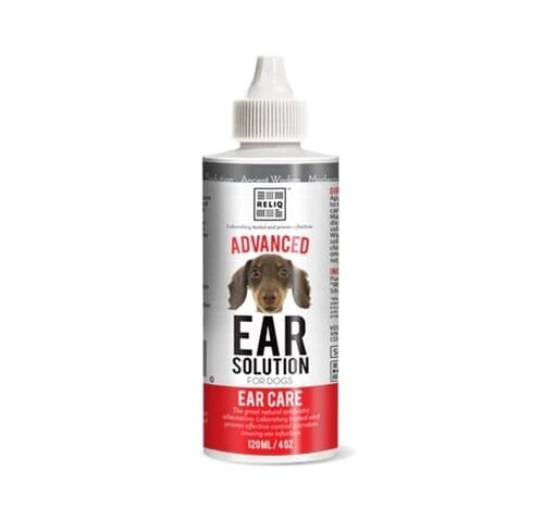 Розчин Reliq Ear Solution для догляду за вухами для собак і котів, 120 мл
