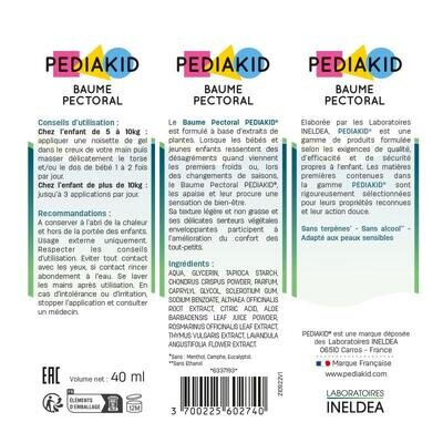 Педіакід PEDIAKID Baume Pectoral бальзам проти застуди для дітей від 5 кг, 40 мл