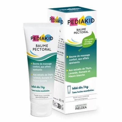 Педіакід PEDIAKID Baume Pectoral бальзам проти застуди для дітей від 5 кг, 40 мл