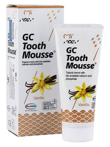 Крем для зубів GC Tooth Mousse для відновлення емалі Ваніль, 35 мл
