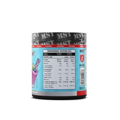 Цитрулін MST Nutrition Citrulline Pump чорна смородина, 262 г