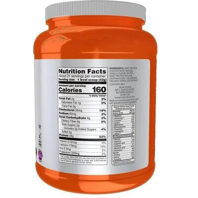 Протеїн NOW Whey Protein ваніль, 907 г