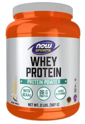 Протеїн NOW Whey Protein ваніль, 907 г