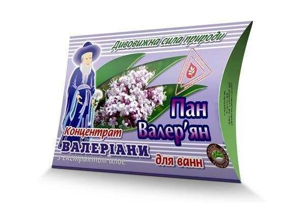 Сіль для ванн Dr.Pirogov концентрат валеріани Пан Валер'ян з екстрактом алое, 450 г