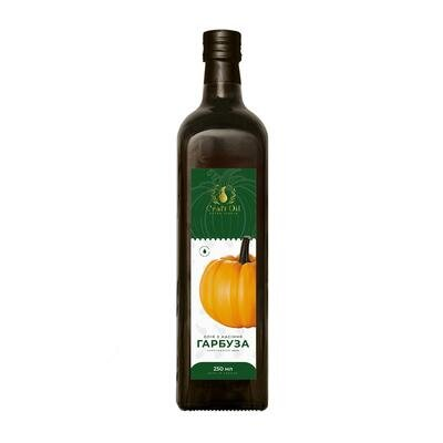 Олія насіння гарбуза Craft Oil холодного віджиму, 250 мл