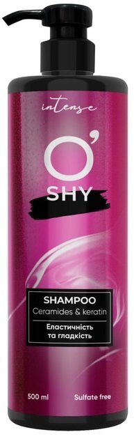 Шампунь для волосся O'Shy Intense Ceramides & keratin, 500 мл