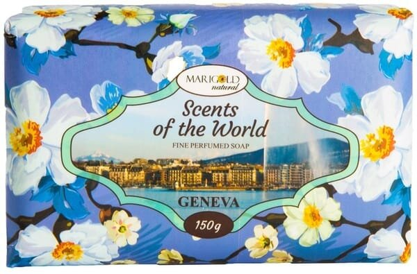 Мило тверде Marigold Natural Женева натуральне парфумоване, 150 г