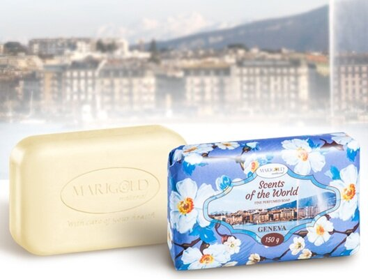Мило тверде Marigold Natural Женева натуральне парфумоване, 150 г