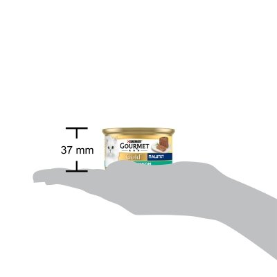 Корм вологий для кішок Purina Gourmet Gold Паштет з кроликом, 85 г