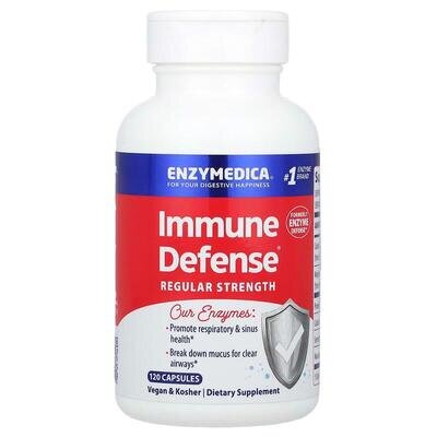 Імунний захист Enzymedica Immune Defense Extra Strength з протеолітичними ферментами, 120 капсул