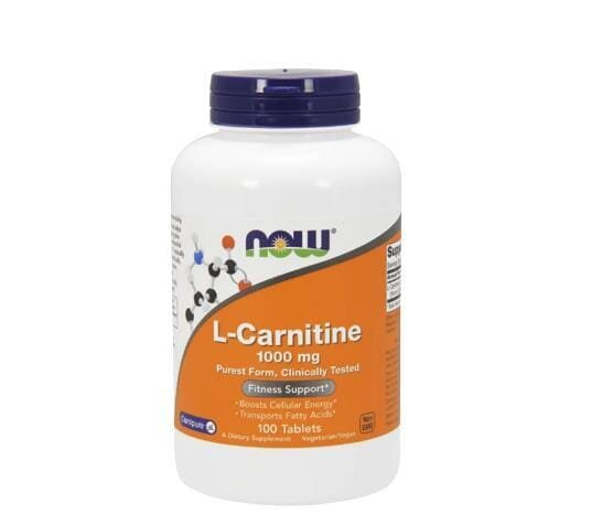 L-Карнітін NOW L-Carnitine 1000 мг таблетки №100