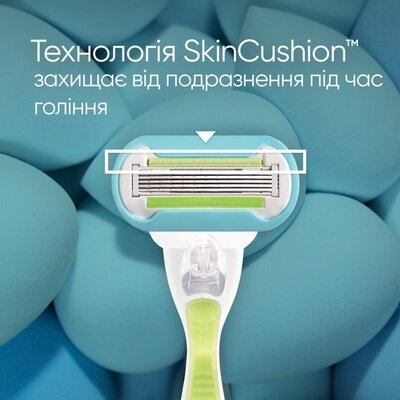 Картриджі змінні для гоління (леза) Venus 5 Extra Smooth Embrace, 4 шт