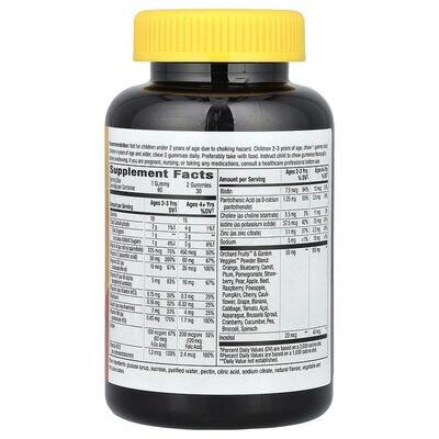 Мультивітаміни для дітей Nature's Way Alive! Multi-Vitamin вишня, апельсин і виноград, 60 жувальних мармеладок