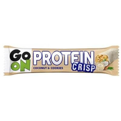 Батончик протеїновий Go On Nutrition Protein Crisp Bar кокос та печиво, 45 г