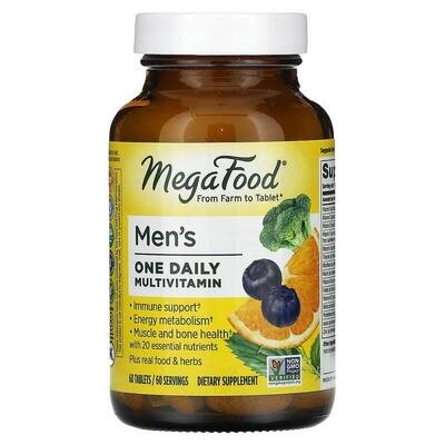 Мультивітаміни для чоловіків MegaFood Men's One Daily, 60 таблеток