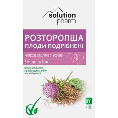 Розторопші плоди Solution Pharm по 100 г у пач.