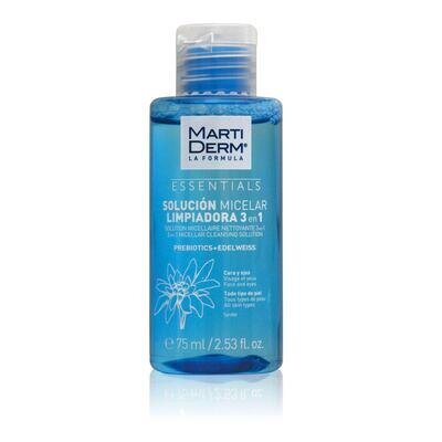 Міцелярний розчин MartiDerm Micellar Solution 3-в-1 Очищувальний, 75 мл
