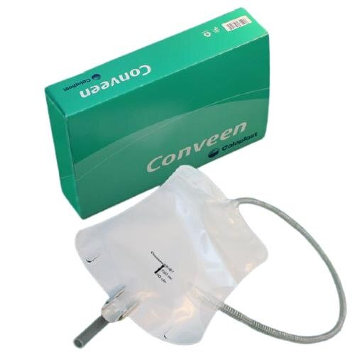 Сечоприймач Coloplast Conveen 05167/5167 ножний, дренажна трубка 50 см, 750 мл, 10 штук