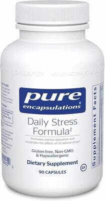 Антистресова формула Pure Encapsulations Daily Stress Formula, 90 капсул