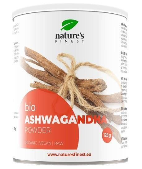 Біо ашваганда Nature’s finest порошок, 125 г