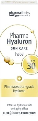 Крем для обличчя Hyaluron сонцезахисний з SPF30 антивіковий, флакон з дозатором, 50 мл
