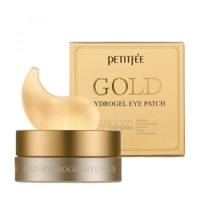 Патчі під очі гідрогелеві Petitfee Gold Hydrogel Eye Patch золото, 60 шт