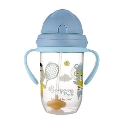 Поїльник-непроливайка Canpol babies Bonjour Paris, синій, 56/607, 270 мл