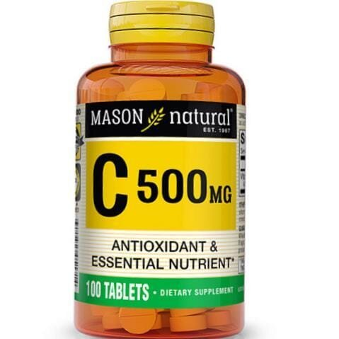 Вітамін С Mason Natural Vitamin C 500, 100 таблеток