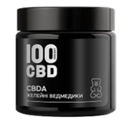 Канабідіол 100%CBD ведмедики 225 мг, 30 пастилок