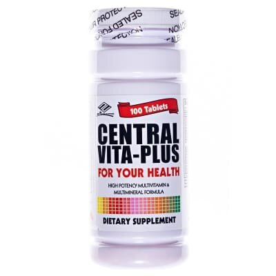 Мультивітамін Central Vita PLUS таблетки №100