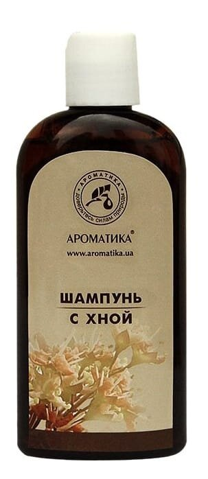Шампунь Ароматика з хною для жирного волосся, 200 мл