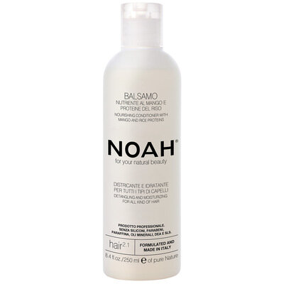 Кондиціонер для волосся Noah Nourishing Conditioner живильний, з протеїнами манго та рису для всіх типів волосся, 250 мл
