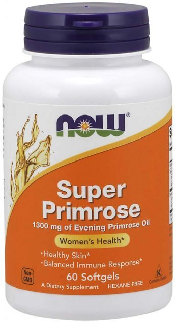 Примула NOW Super Primrose 1300 мг м'які капсули №60