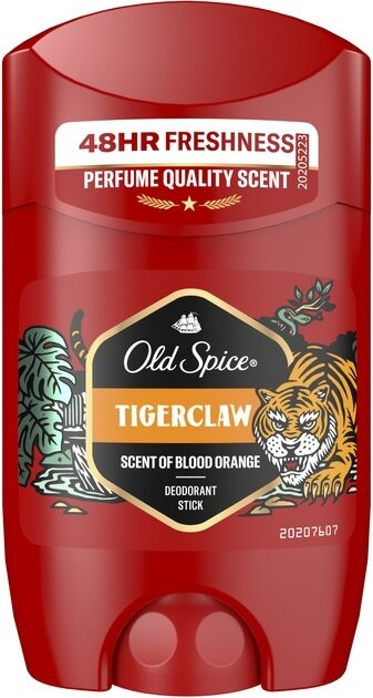 Дезодорант стік Old Spice Tigerclaw 48h для чоловіків, 50 мл