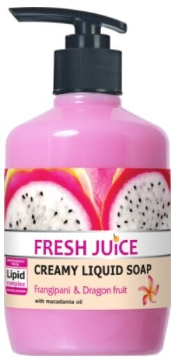 Крем-мило рідке Fresh Juice Frangipani & Dragon fruit, 460 мл
